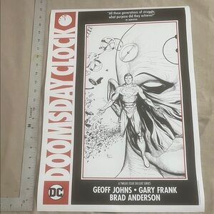 Superman Doomsday Clock DC Poster Origin 2017 Limited Exclusive 15x22.25